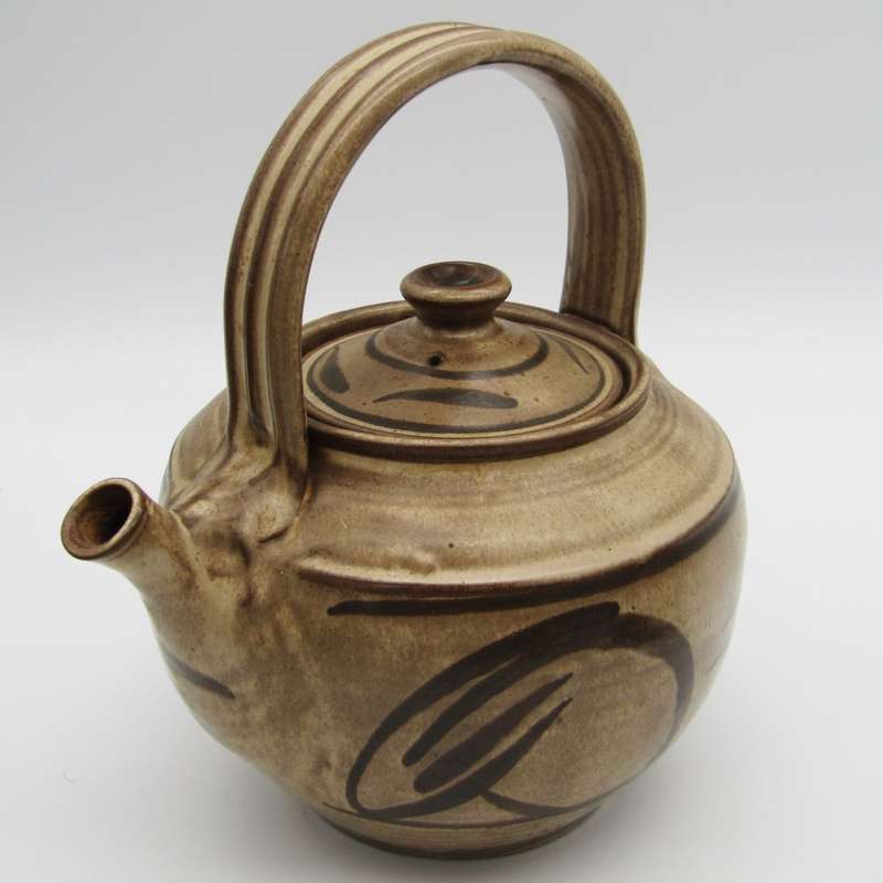 Vintage stoneware coffee set for 8 - 22 piece