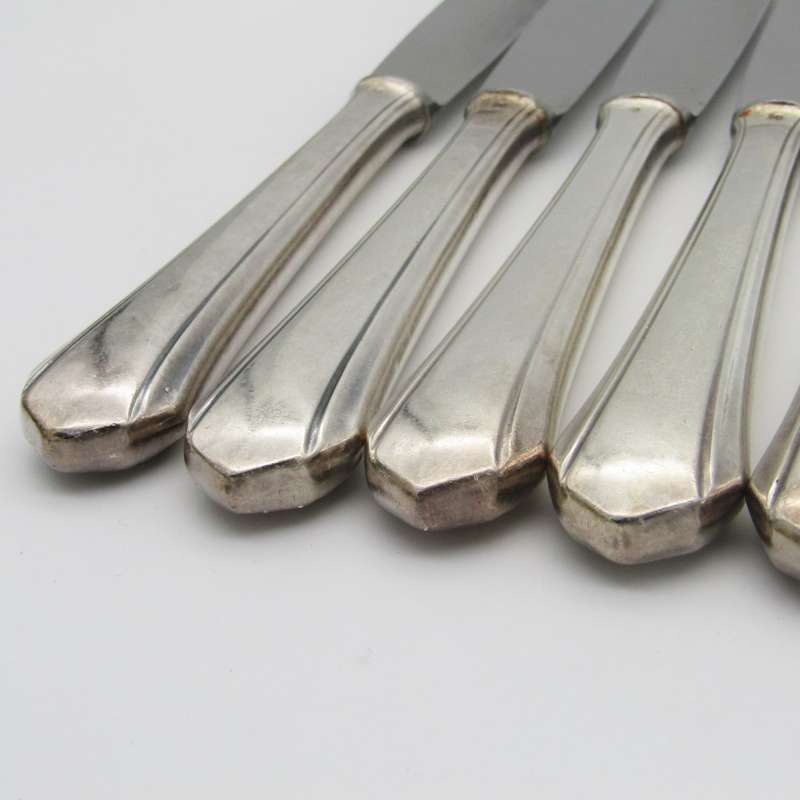 German Homag silverplated cutlery set