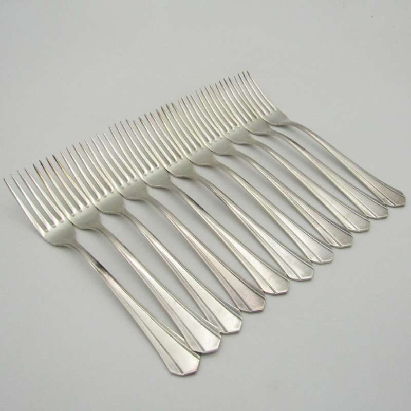 German Homag silverplated cutlery set