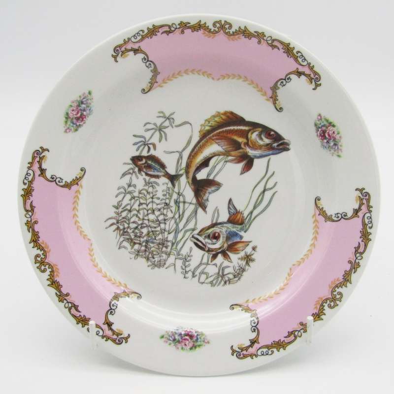 Vintage fish serving set for 6 in box