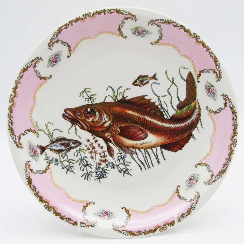 Vintage fish serving set for 6 in box