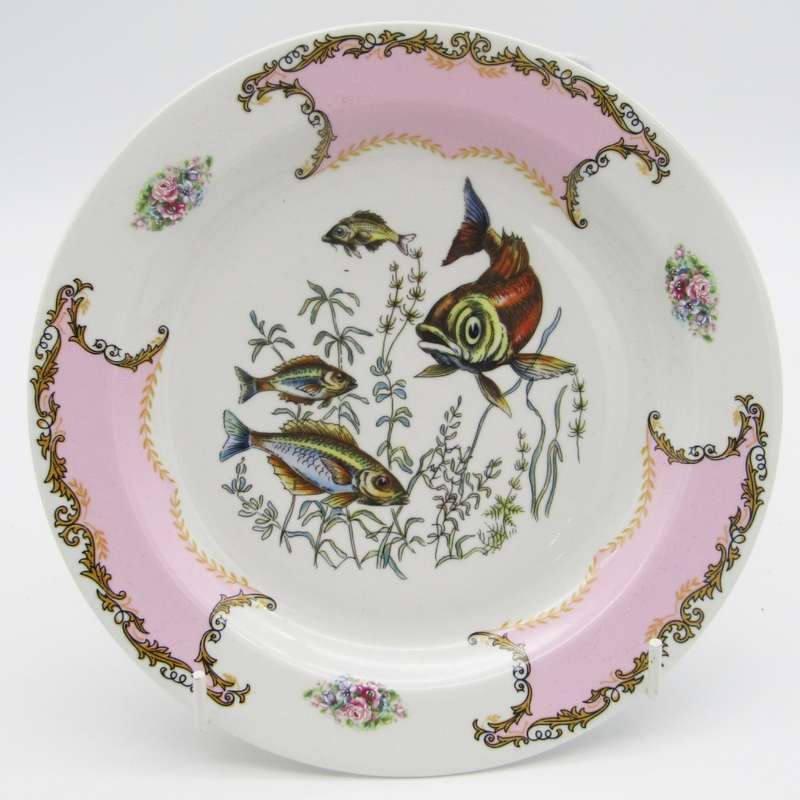 Vintage fish serving set for 6 in box