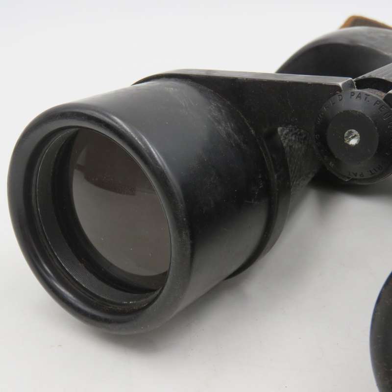 Vintage Kershaw Vanguard 7x50 binoculars in pouch - some spots on lens but still good