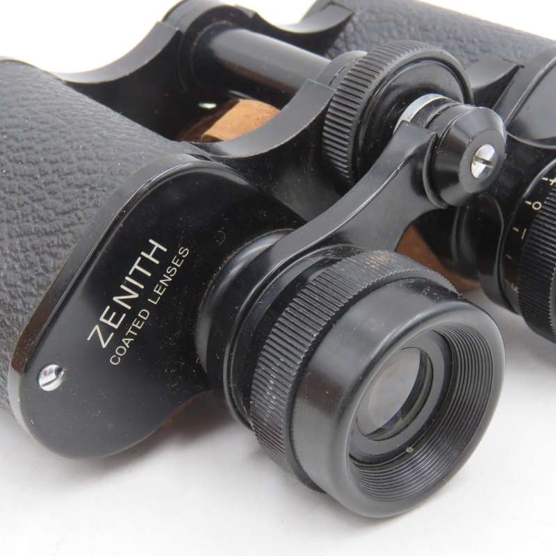 Vintage Zenith 8x30 binoculars in leather case