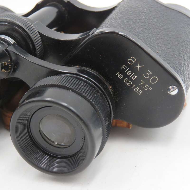 Vintage Zenith 8x30 binoculars in leather case