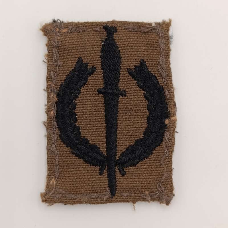 SADF Recce operator nutria cloth badge - not sure if authentic