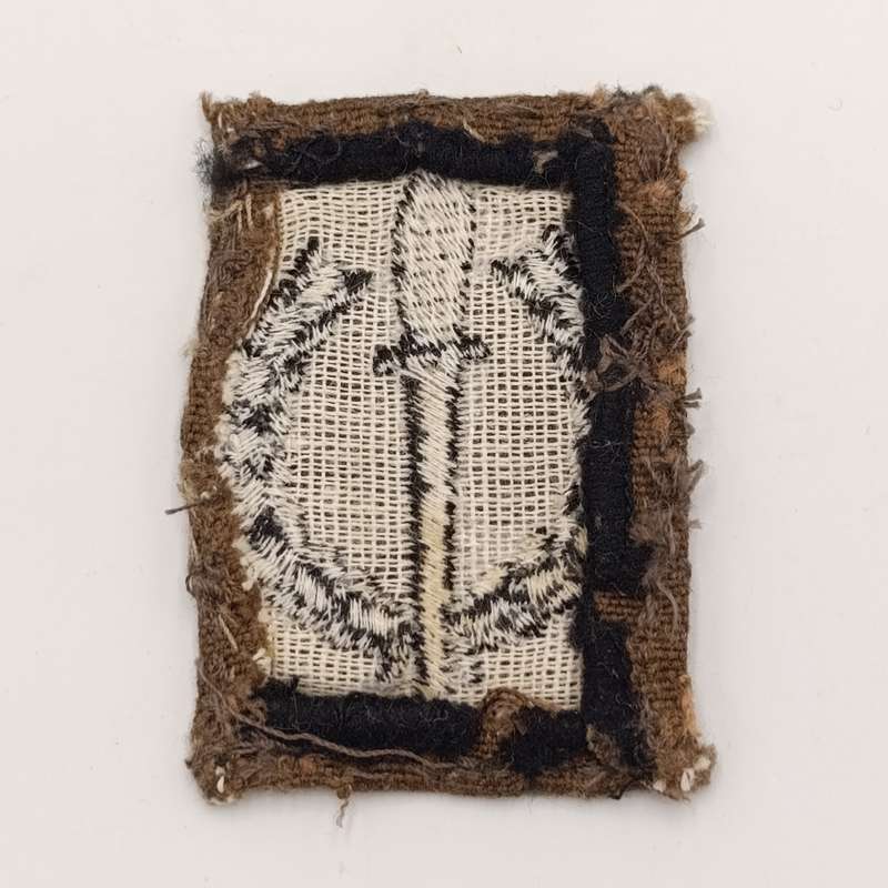 SADF Recce operator nutria cloth badge - not sure if authentic