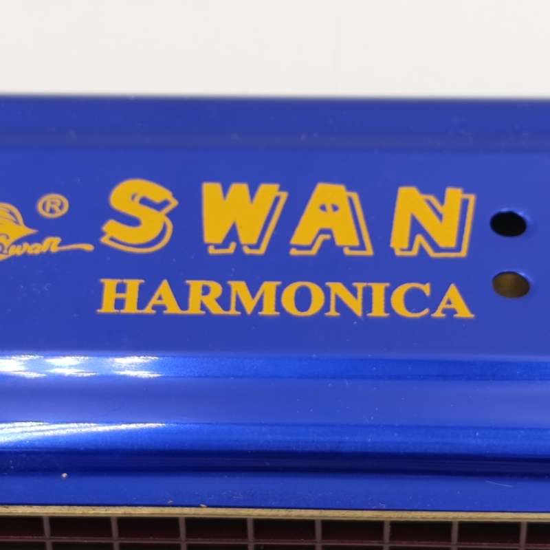 Swan Harmonica 64 hole in box
