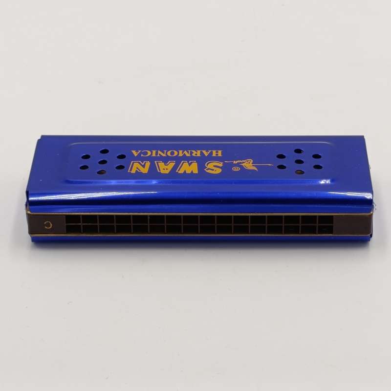 Swan Harmonica 64 hole in box