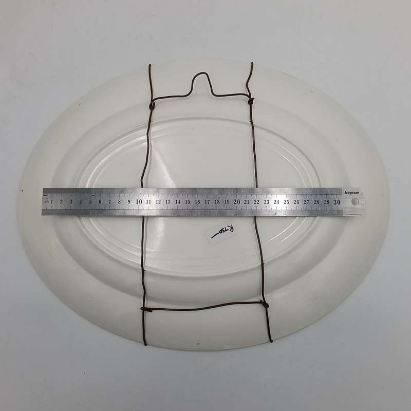Antique Hampton oval large porcelain platter