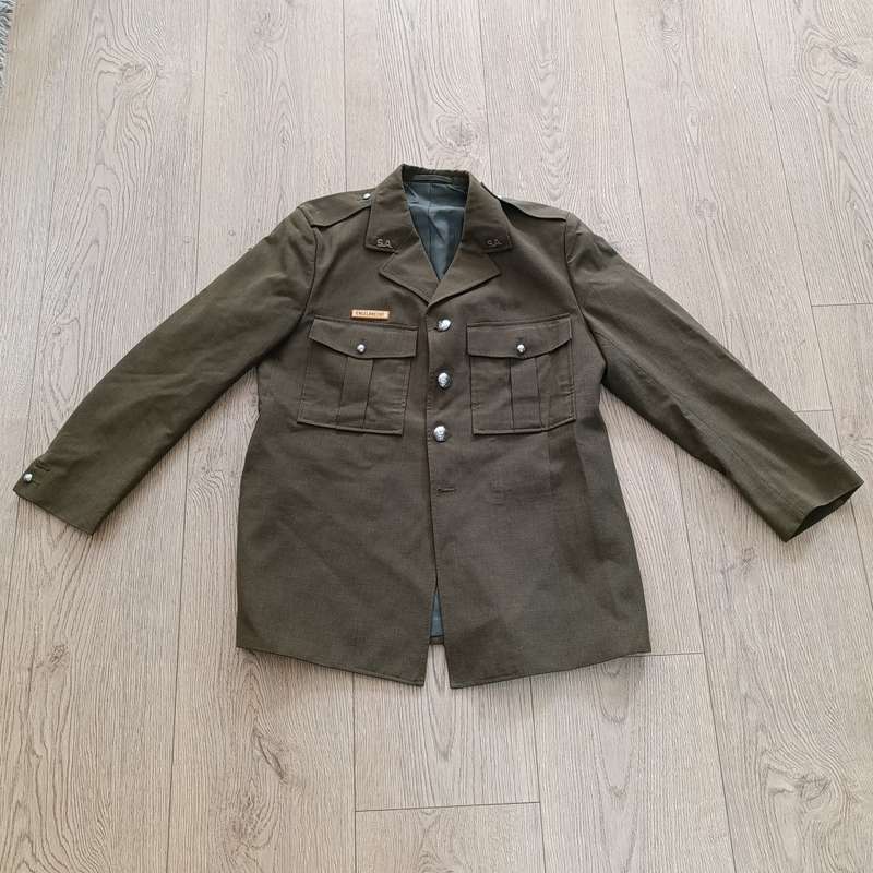SADF tunic with trousers and Engelbrecht name tag