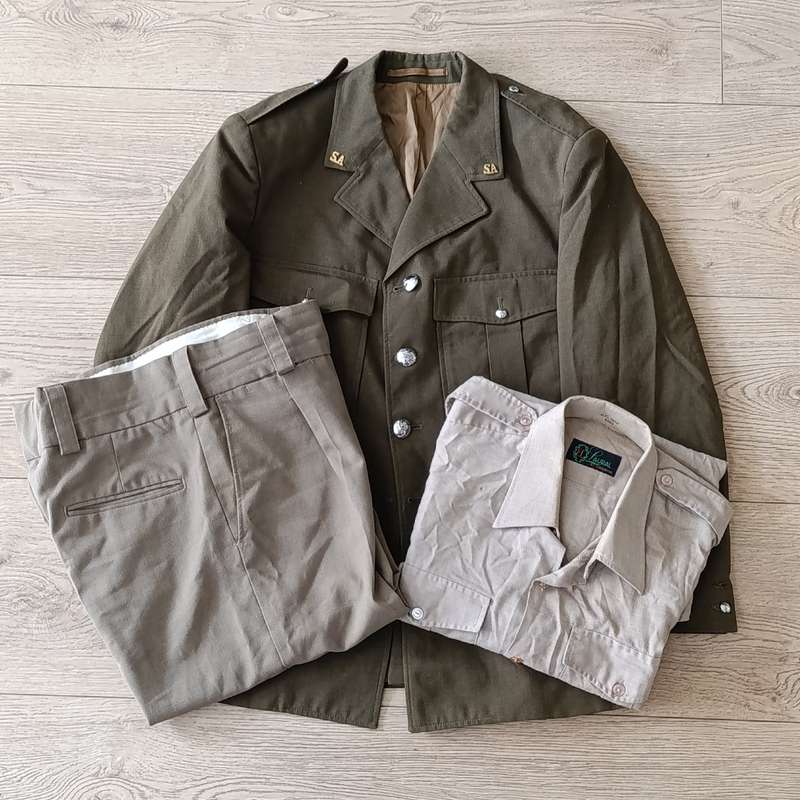 SADF tunic with shirt and trousers