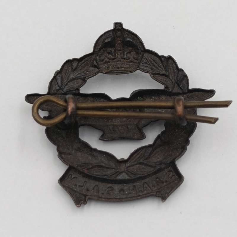 WW2 Air Force Cross miniature medal set with dogtag and SAAF token - dogtag named WO.II D. Slabbert