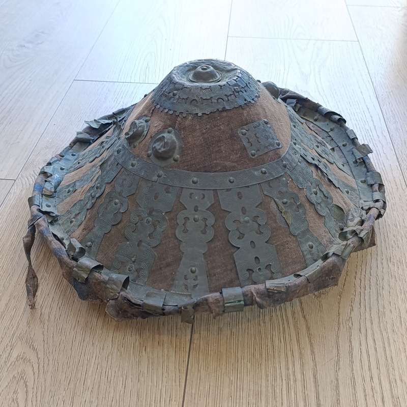 Antique 18th Century Ethiopian Amhara Shield and Shotel - used in Battle of Magdala