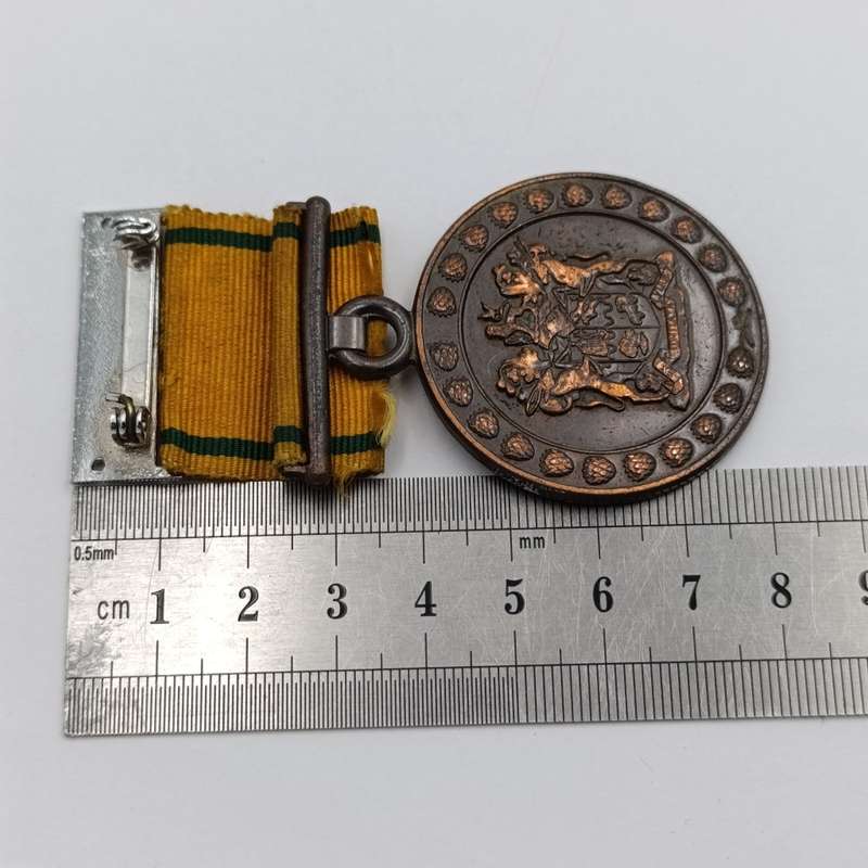 SA Prison service faithful service medal issued to K7057-J Bew. J.Manus #1062