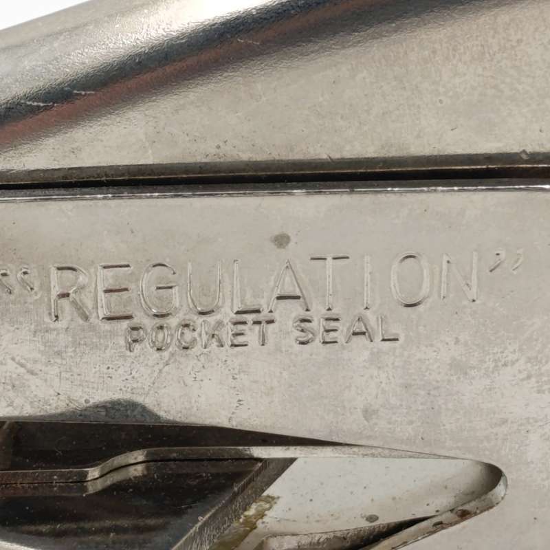 Vintage Regulation pocket seal embossing tool