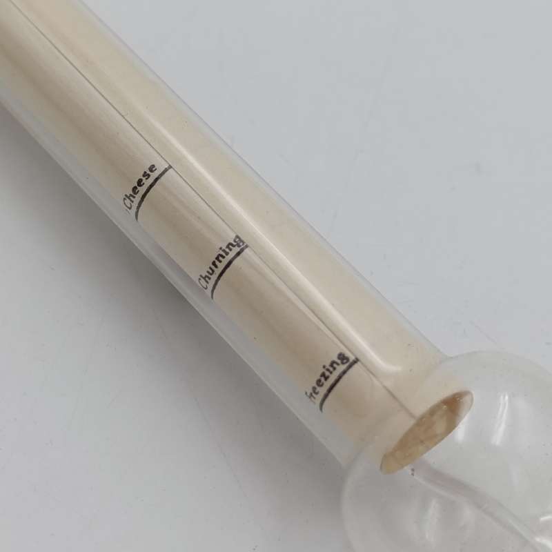 Vintage British made Diary thermometer in case