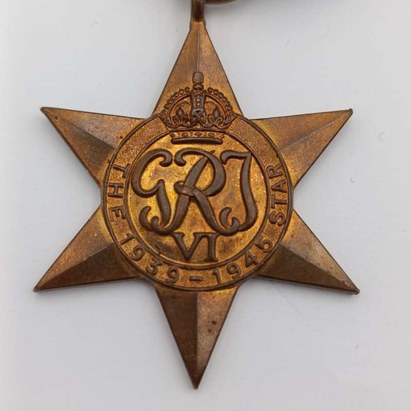 Pair of WW2 medals issued to 185579 J.D Herman