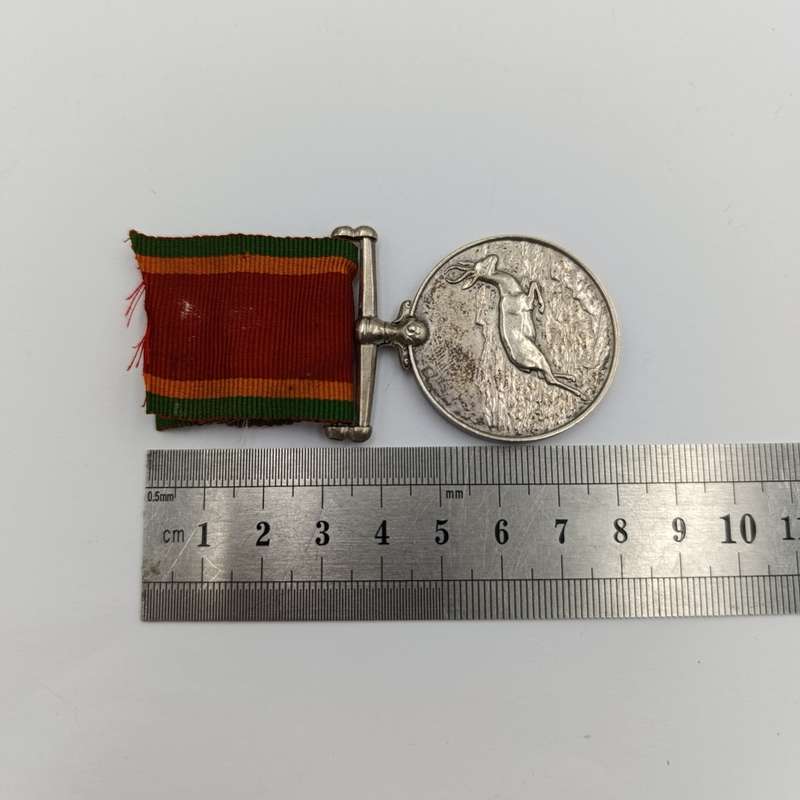 Pair of WW2 medals issued to 185579 J.D Herman
