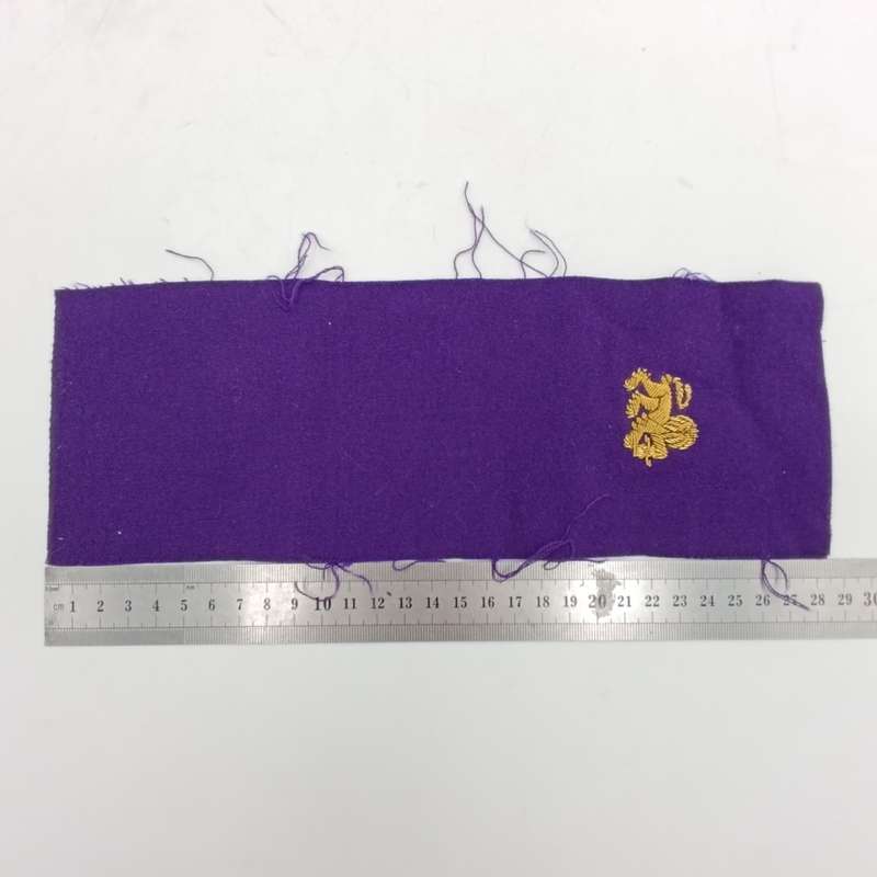 Pair of SA Navy Chaplain braided wire cloth rank badges as used for epaulettes