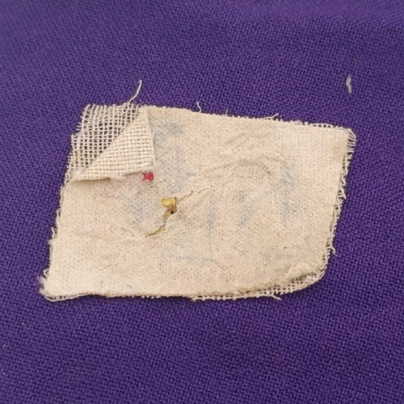 Pair of SA Navy Chaplain braided wire cloth rank badges as used for epaulettes