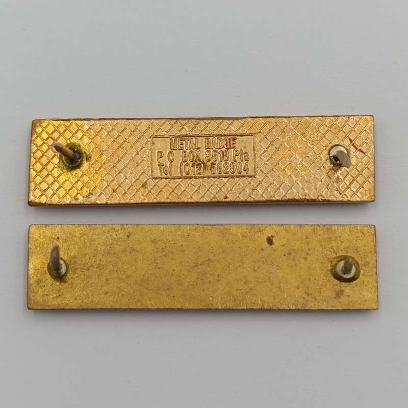 Pair of Bophuthutswana Police breast badges ( one Tswana and one English)