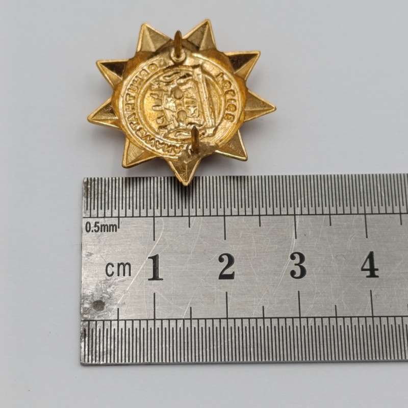 Pair of Bophuthutswana Police collar badges