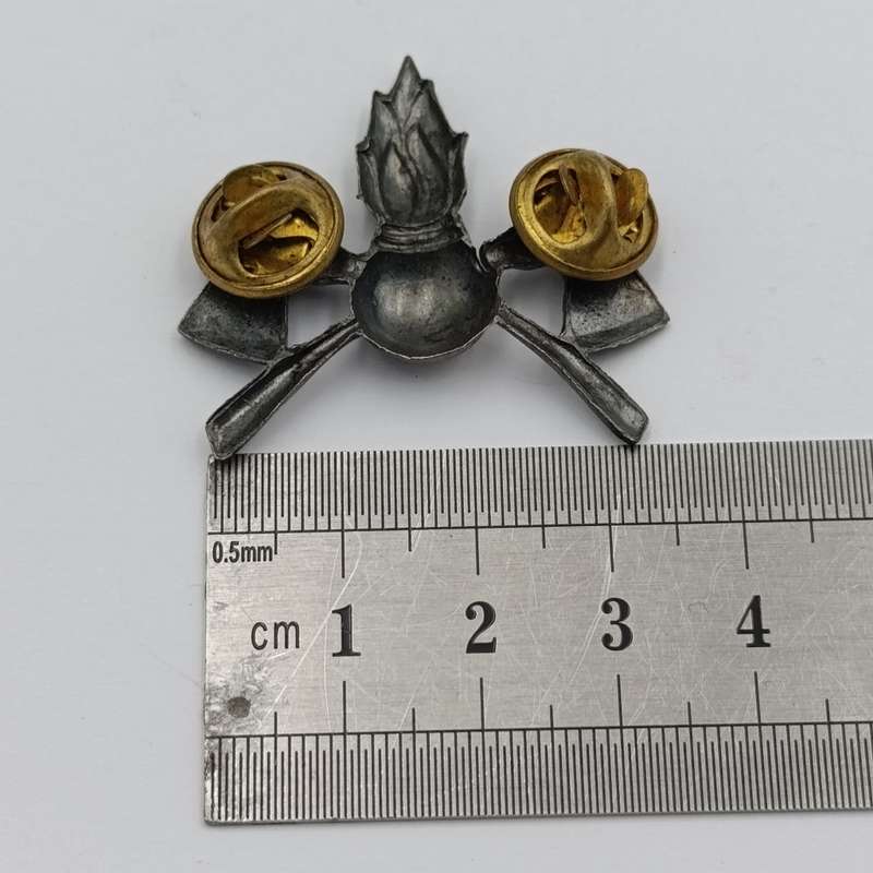 Pair of SWATF Engineers collar badges
