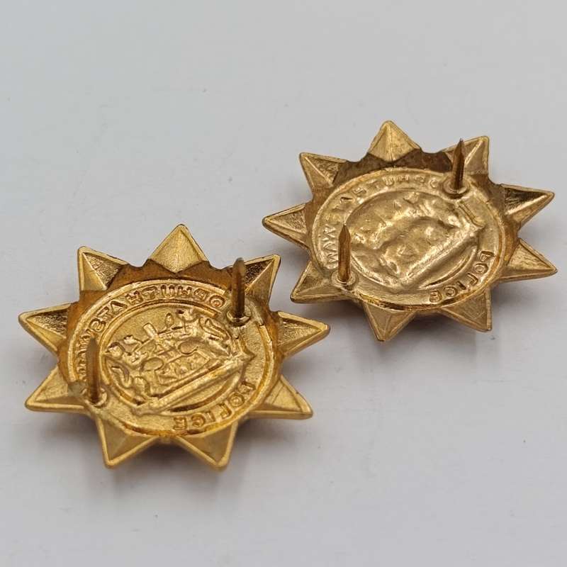 Pair of Bophuthatswana Police Collar badges