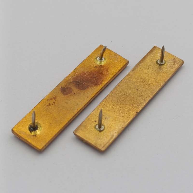 Pair of Bophuthatswana Police breast badges ( one Tswana and one English)