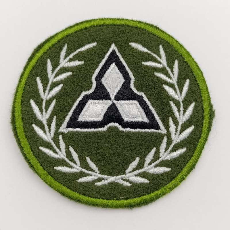 SWATF Regimental warrant officer cloth badge