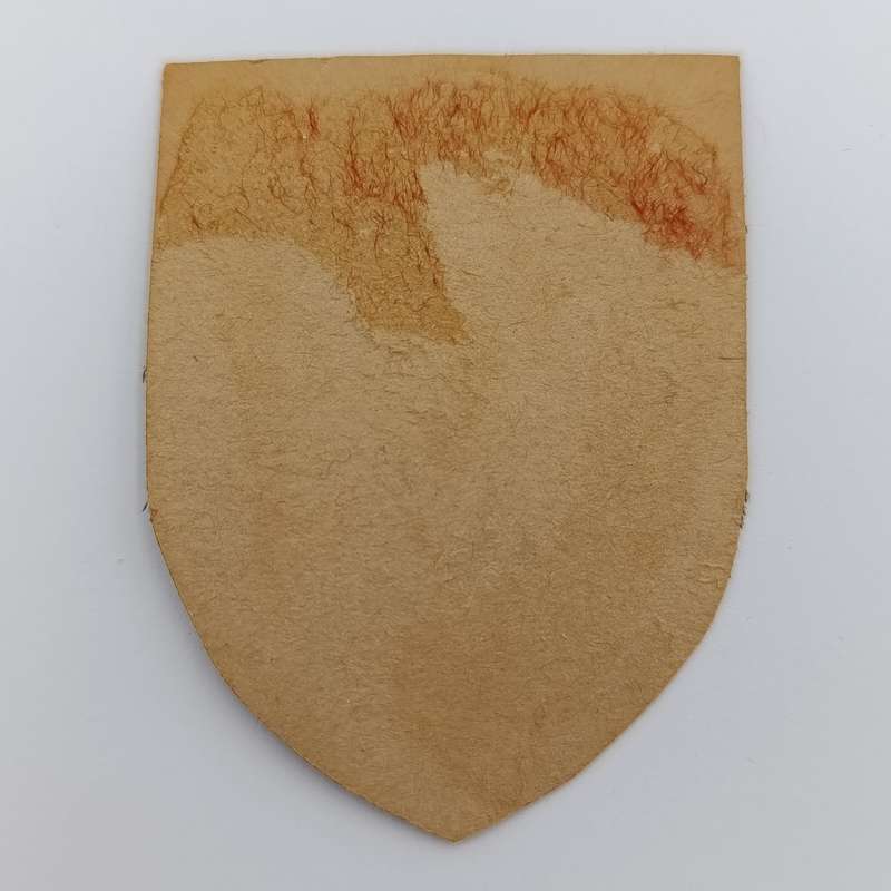 Rhodesia Police Support Unit cloth badge on cardboard backing - not sure if authentic