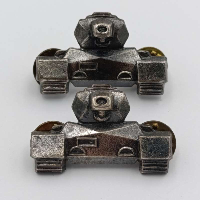 Pair of SWATF Armour collar badges