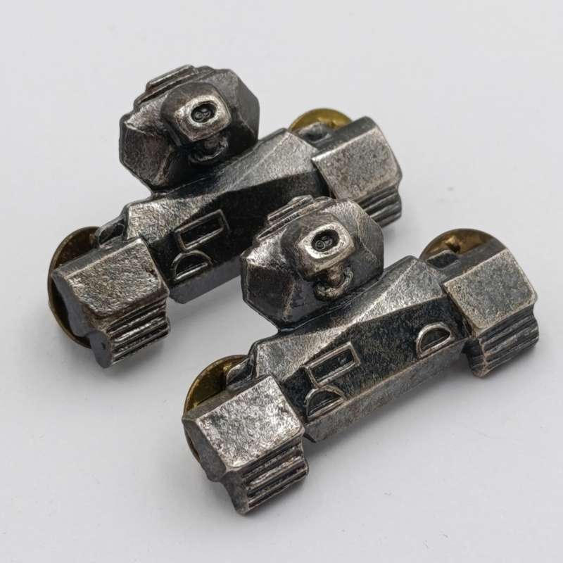 Pair of SWATF Armour collar badges