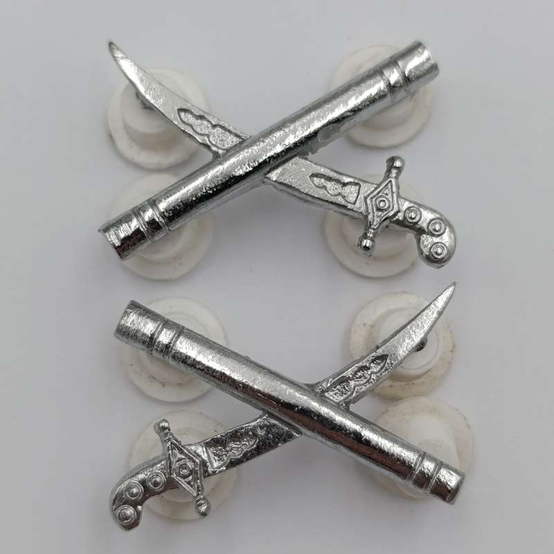 Pair of SA Army General`s rank badges - mess dress