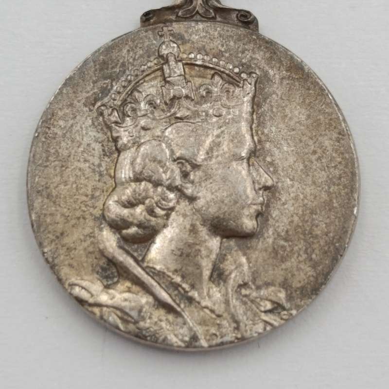 1953 Queen Elizabeth miniature coronation medal