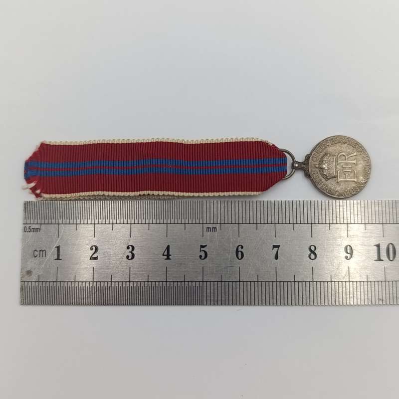 1953 Queen Elizabeth miniature coronation medal
