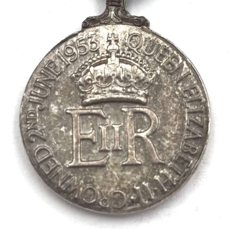 1953 Queen Elizabeth miniature coronation medal