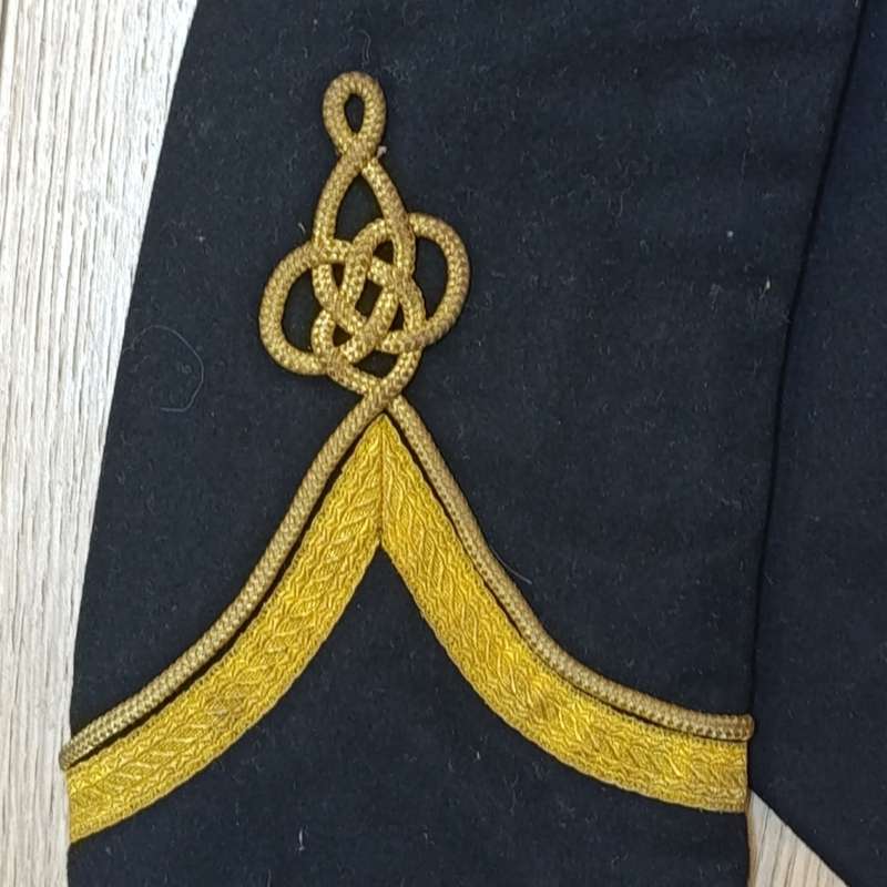 1950`s SA Police Lieutenant mess dress - tunic, waistcoat and trousers