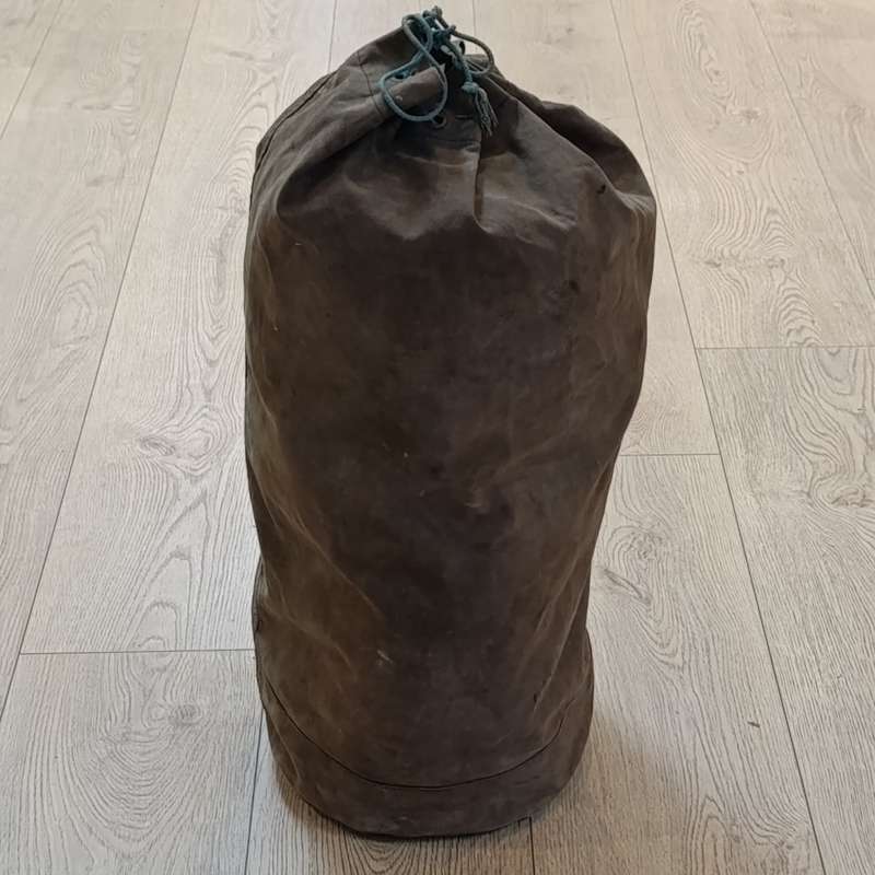 Old Military duffle bag of AR Smith 7th Buttalion - possibly Rhodesia