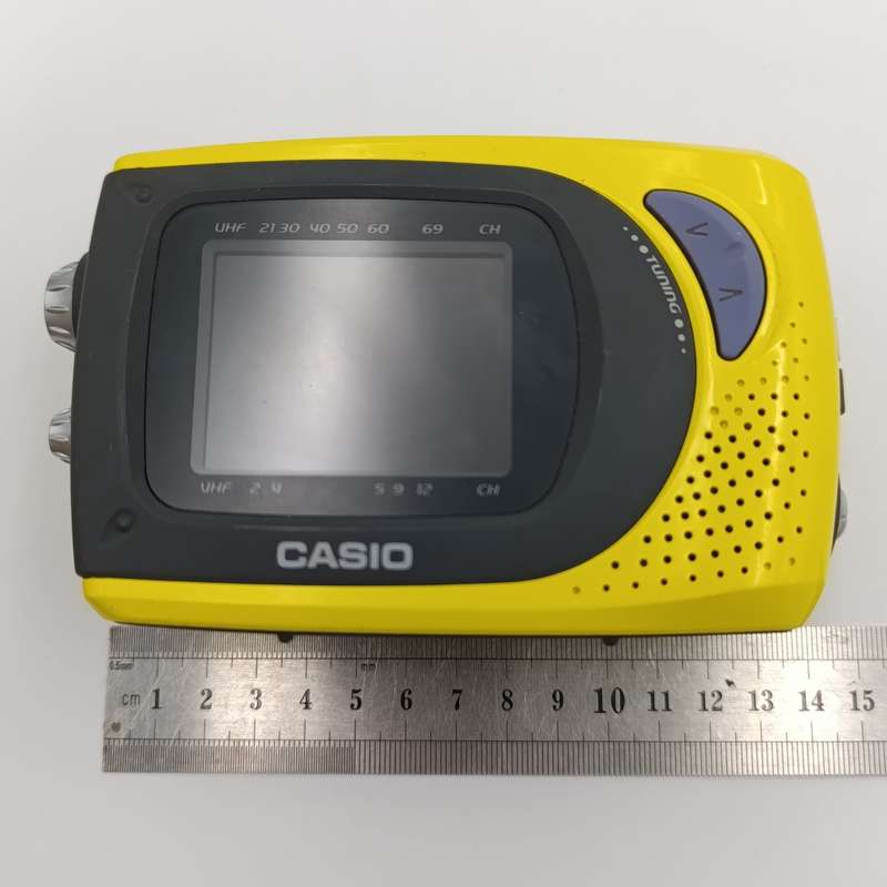 Vintage Casio N78 Model SY- 20P battery operated portable television working
