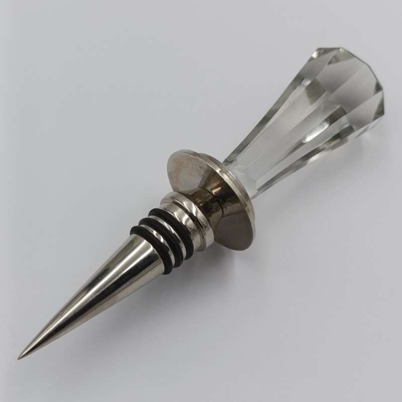 Wine Stopper with crystal top