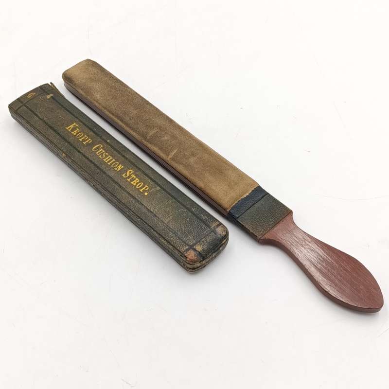 Vintage Kropp Cushion strop for straight razors