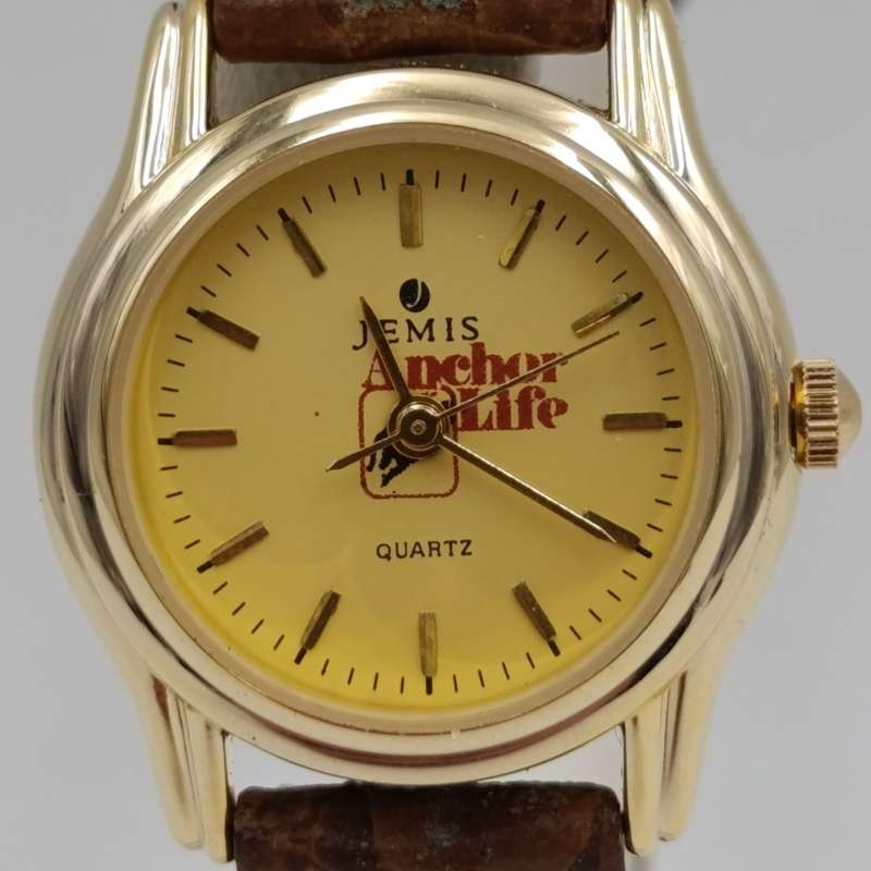 Anchor Life advertising quartz ladies watch in pouch working