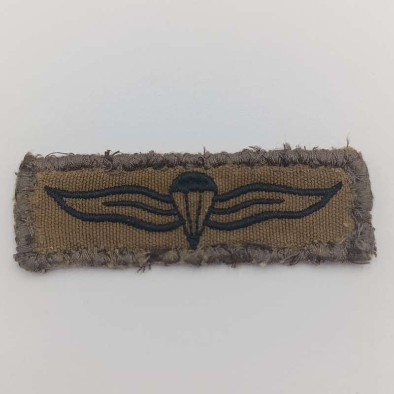 SADF Parachute static line nutria cloth badge