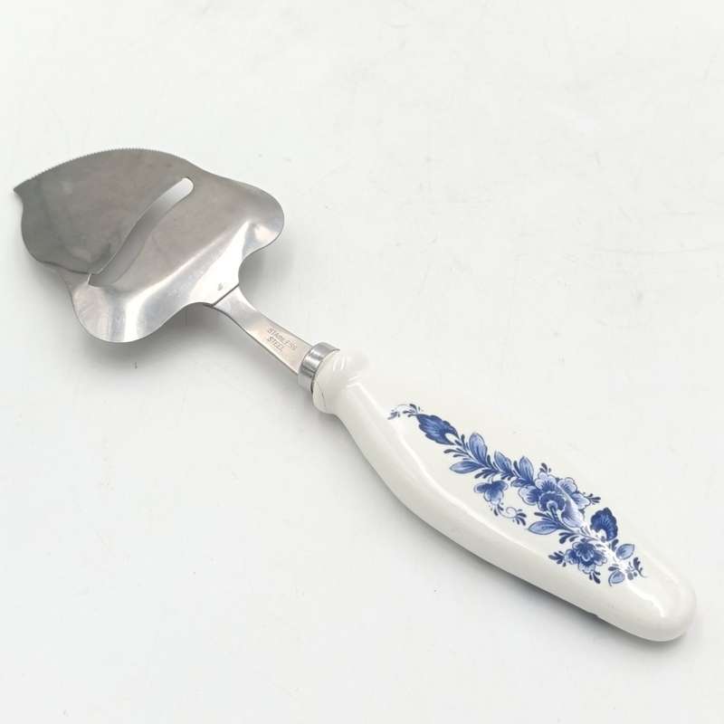 Vintage Cheese cutter with porcelain Holland handle