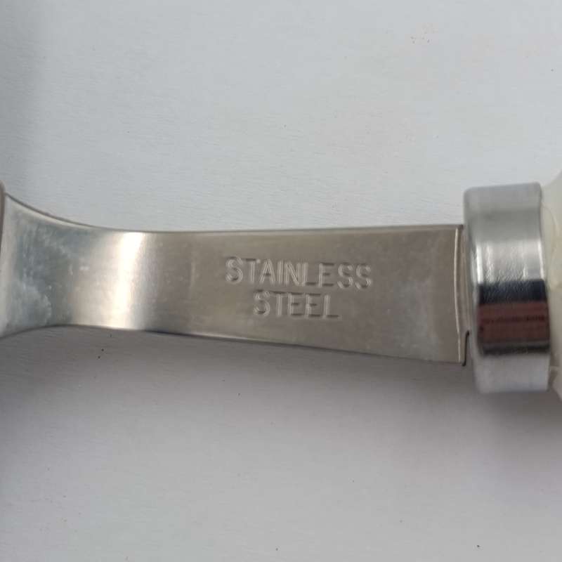 Vintage Cheese cutter with porcelain Holland handle