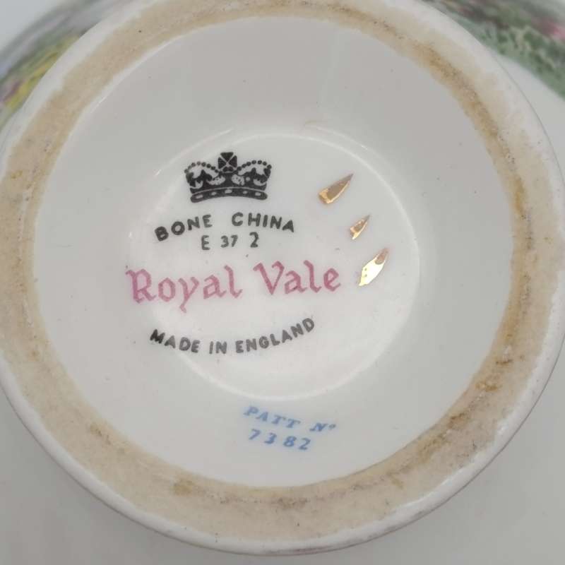 Royal Vale porcelain trio