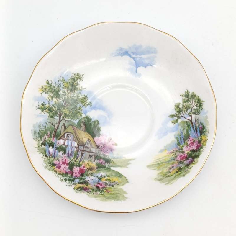 Royal Vale porcelain trio