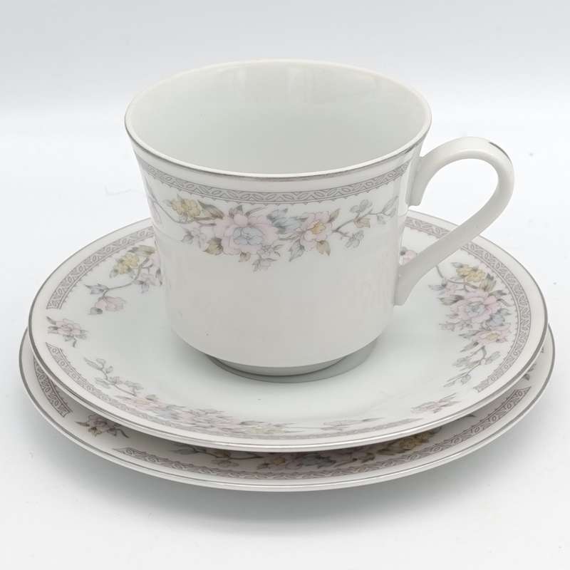 Crescent China Porcelain trio